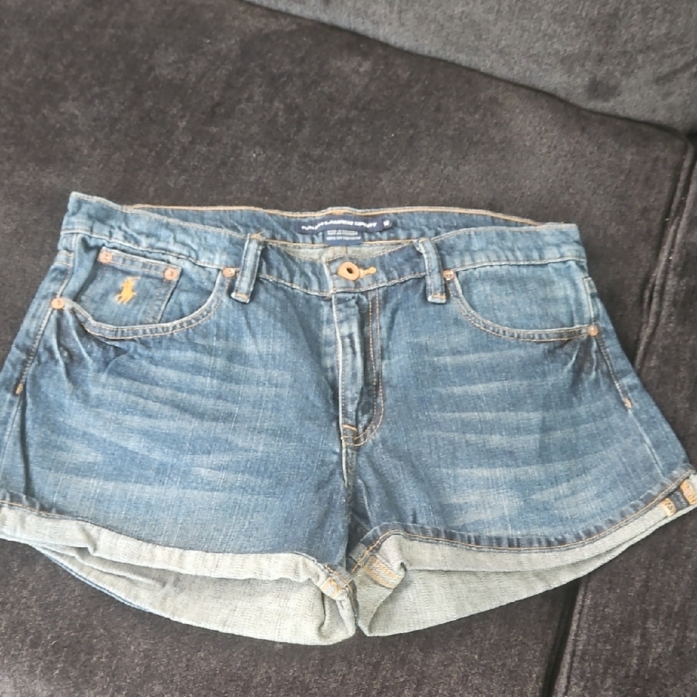 Ralph Lauren Classic Blue Jean Shorts